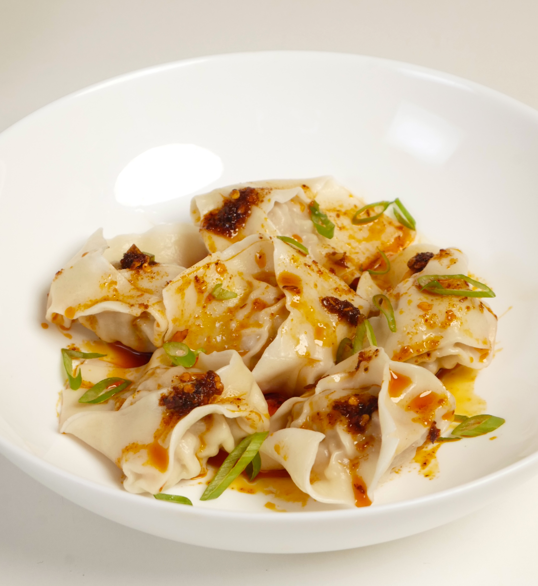 Wontons in Chili Oil