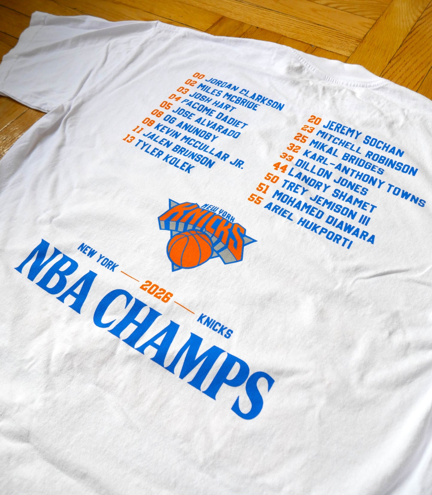 Knicks Championship Tee Adult
